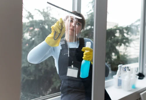 Nettoyage de vitres intérieures et extérieures à Cessy
